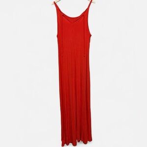 Old Navy Vibrant Red Maxi Dress